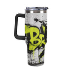 NenntBriy - Large Capacity Car Cup Vintage clip art from the 1980s - Customized with photo&text