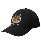 NenntBriy - Baseball Cap Tiger, Retro Pattern - Customized with photo&text