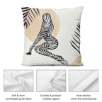 NenntBriy - Plush Pillow Case (double-sided Design) Girl Paintings Tree - Customized with photo&text