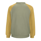 NenntBriy - Raglan Round Neck Sweater Retro Mushroom - Customized with photo&text