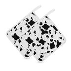NenntBriy - Pot Holders Sets Dairy Cow Pattern Animal - Customized with photo&text