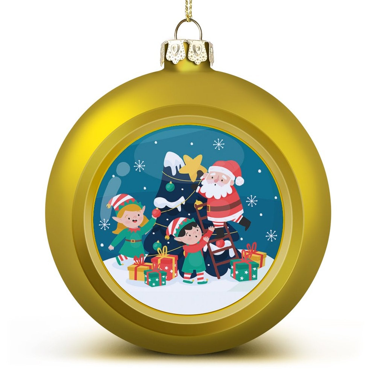 NenntBriy - Christmas Balls 118 (Big)  - Customized with photo&text