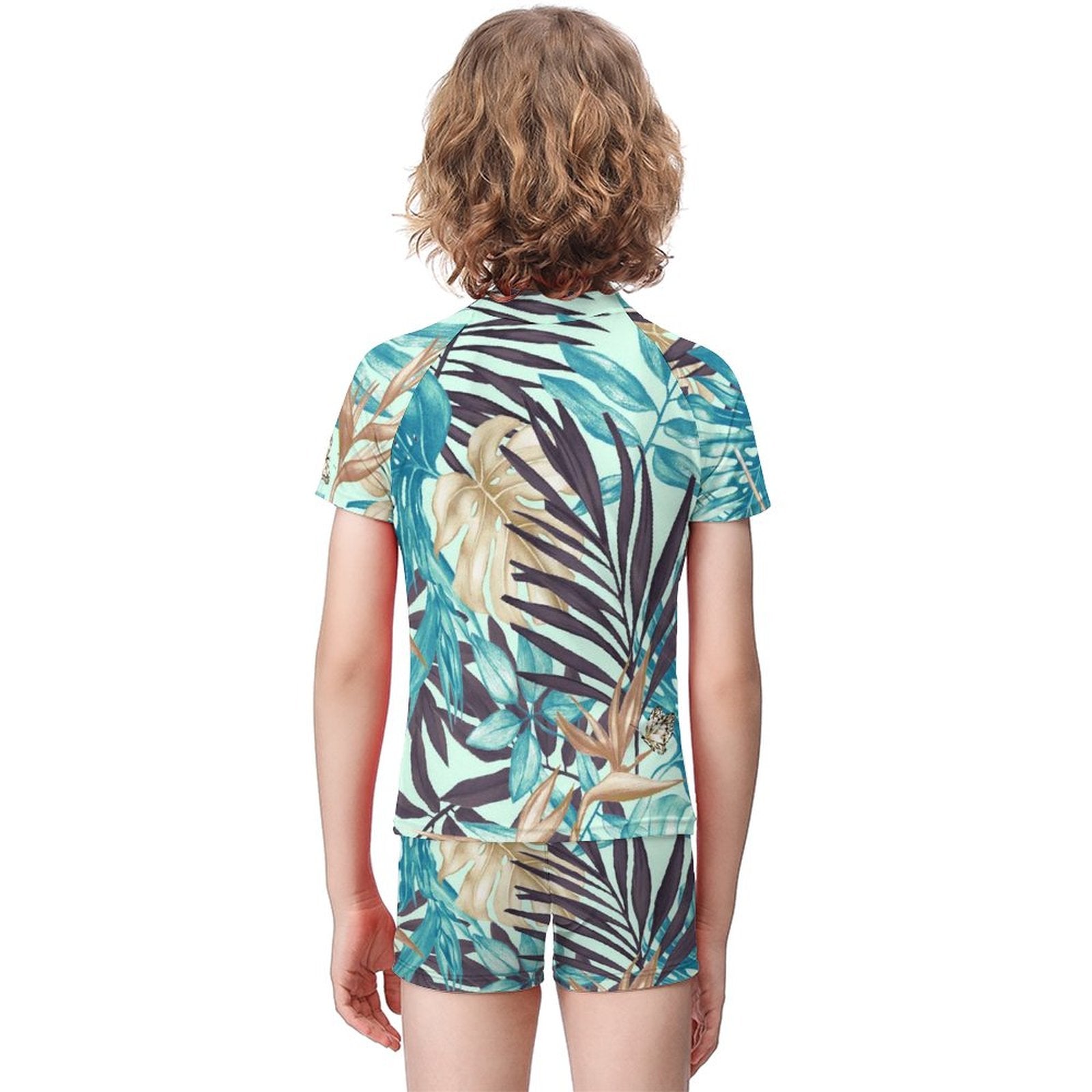 NenntBriy - Boy's Swimsuit Plant  - Customized with photo&text