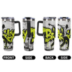 NenntBriy - Large Capacity Car Cup Vintage clip art from the 1980s - Customized with photo&text