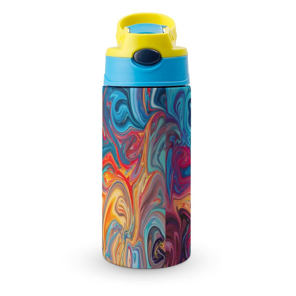 NenntBriy - Children's Water Cup Flowing Sci-fi Liquid Dazzle - Customized with photo&text