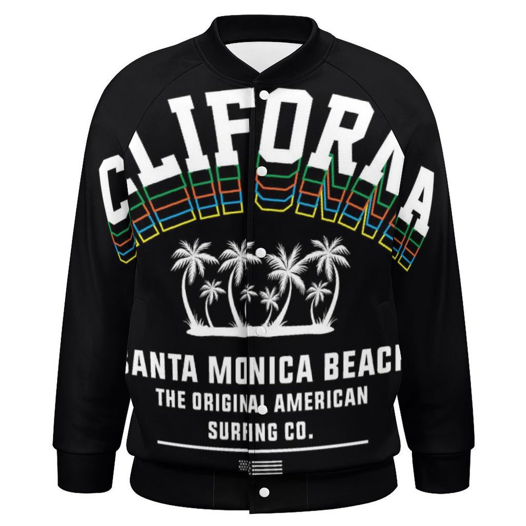 NenntBriy - All Print Baseball Uniform California, Seaside, Coconut Tree - Customized with photo&text