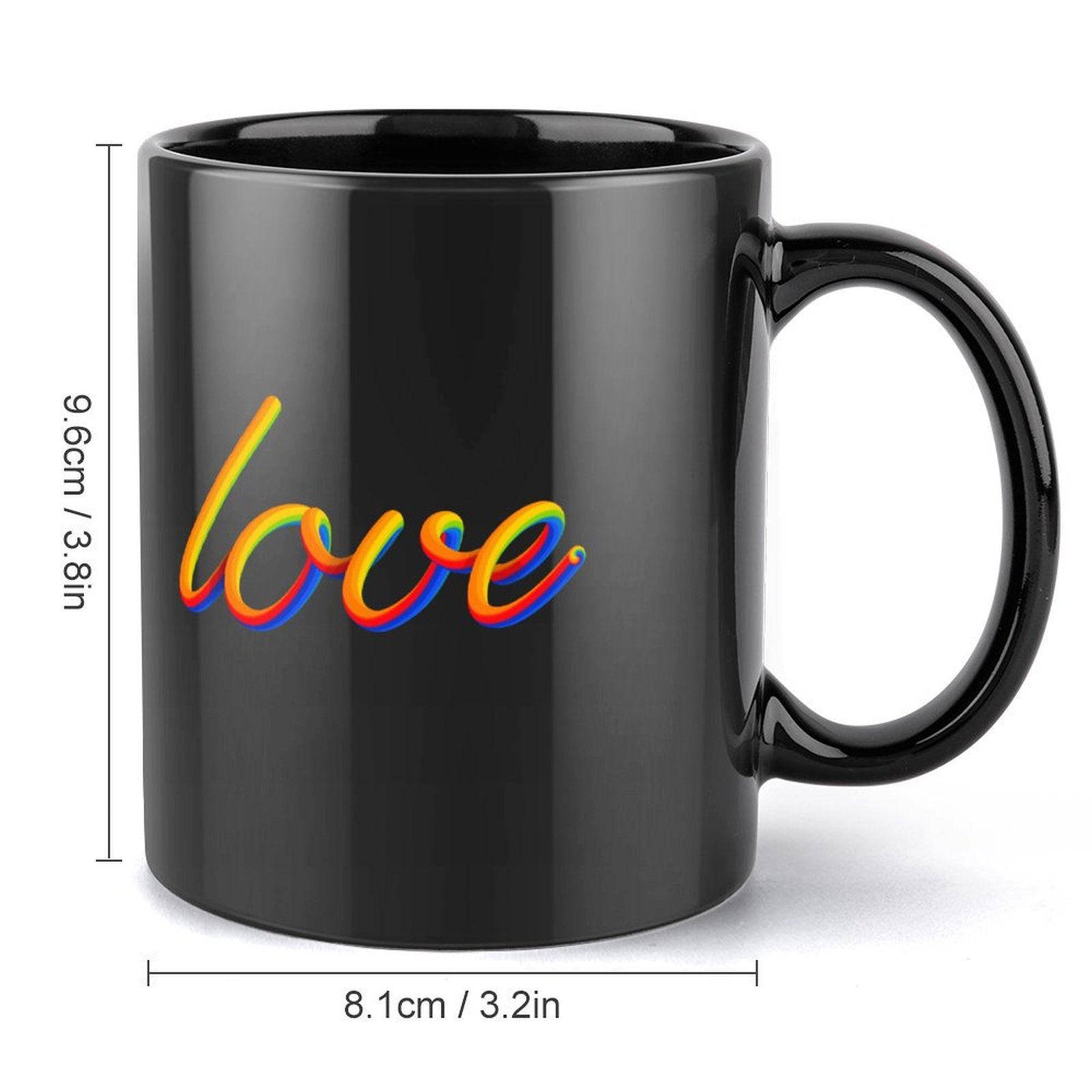 NenntBriy - Mug Love Type Font - Customized with photo&text