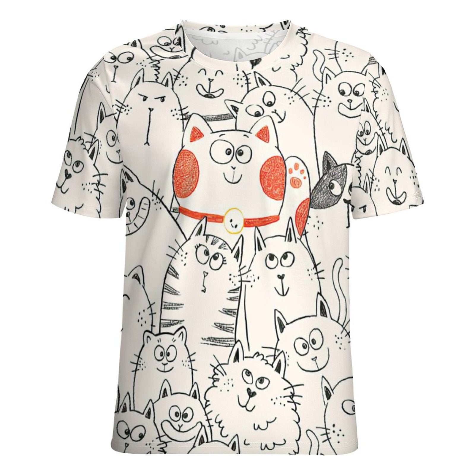 NenntBriy - Full Print T-shirt Smile Cat - Customized with photo&text