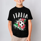 NenntBriy - Children's T-shirt Italia Soccer  - Customized with photo&text