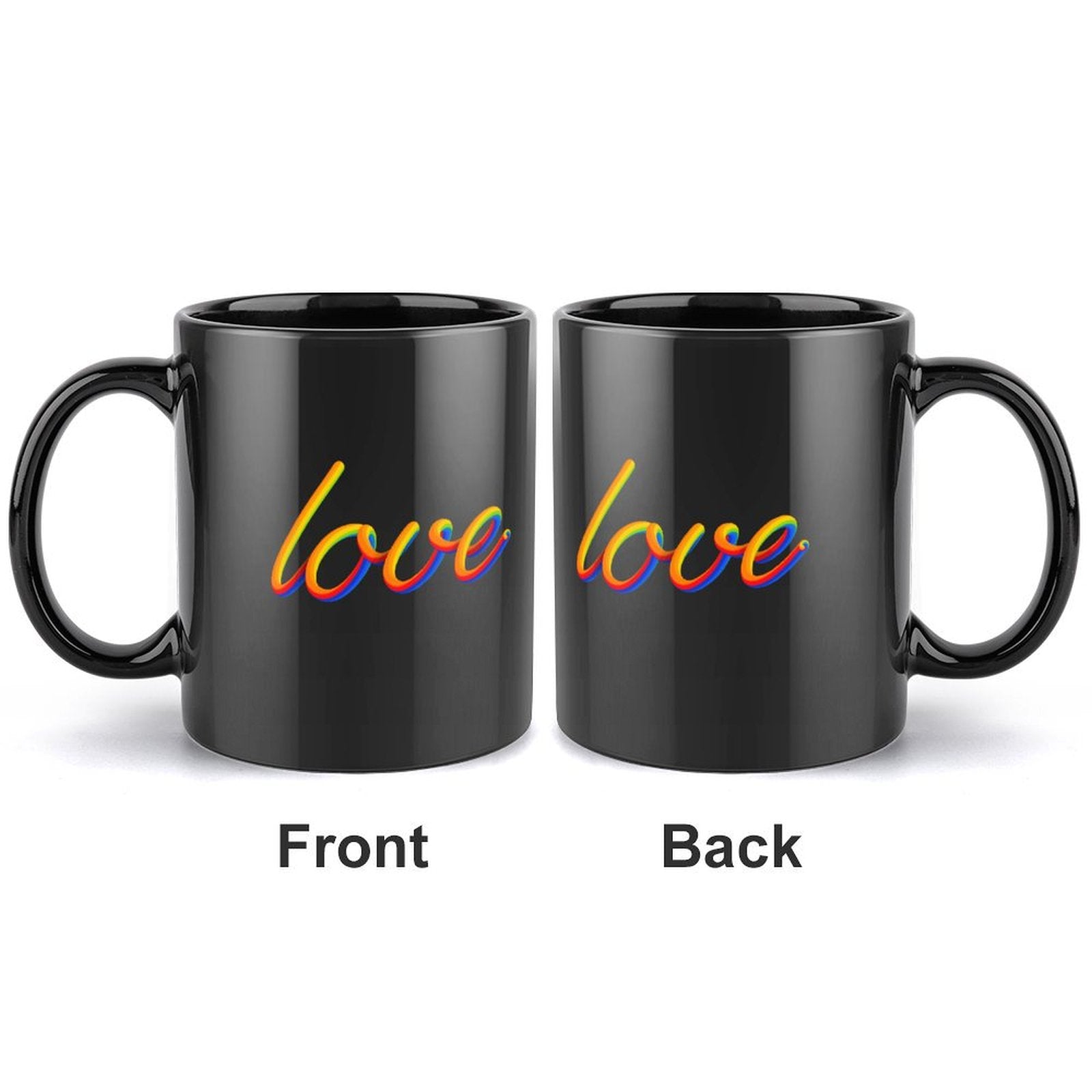 NenntBriy - Mug Love Type Font - Customized with photo&text