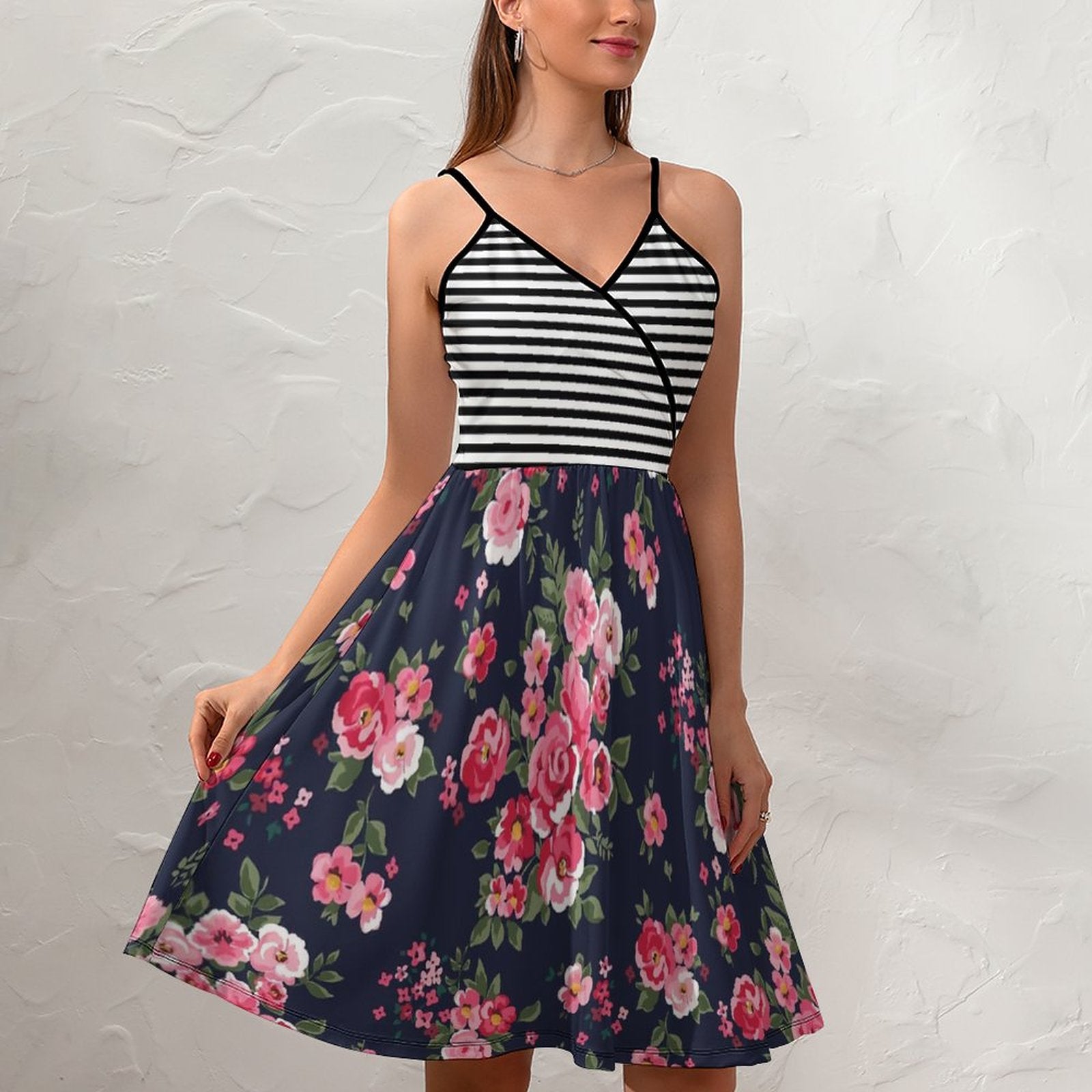 NenntBriy - Women's Sling Dress - Customized with photo&text