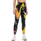 NenntBriy - Yoga Pants for Women Flowing Sci-fi Liquid Dazzle - Customized with photo&text